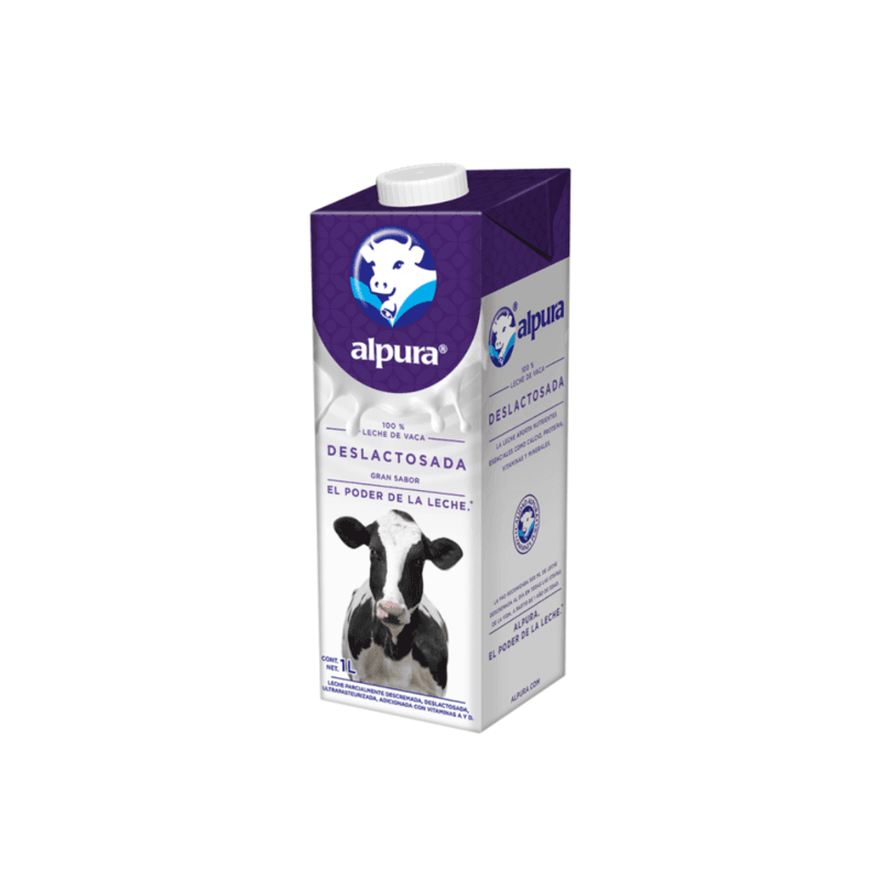 Leche Deslactosada Alpura - Tetra Pak 1 L