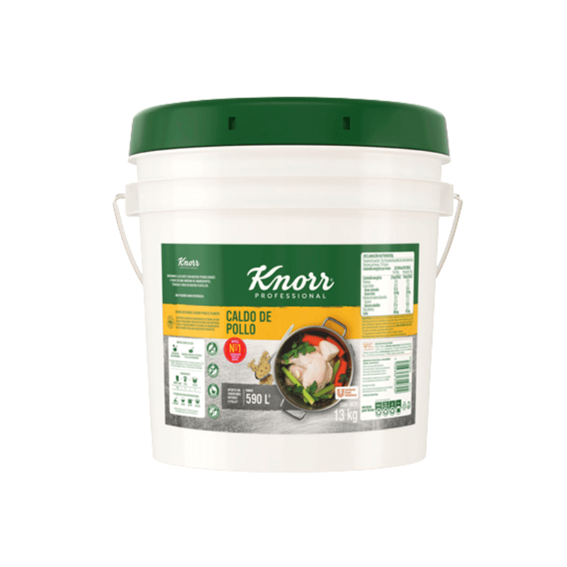 Caldo de Pollo Knorr - Cubeta 13 kg