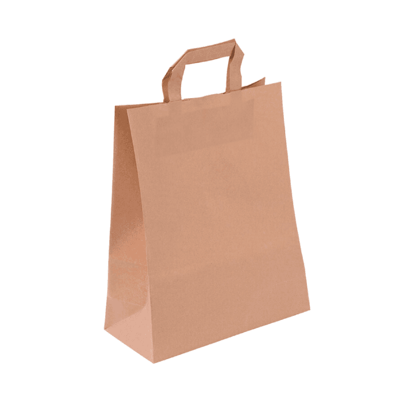 Bolsa de Papel con Asa - Paquete 25 Piezas