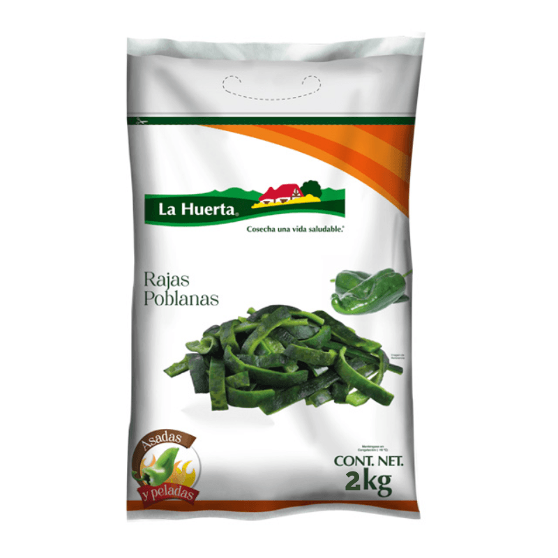 Chile Poblano en Rajas La Huerta