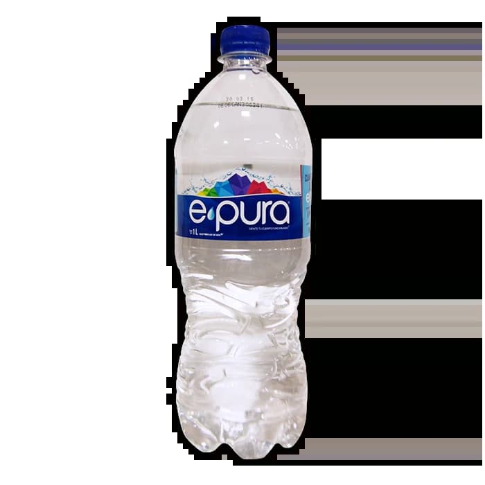 Agua E Pura Pet - Paquete 12 Botellas de 1L