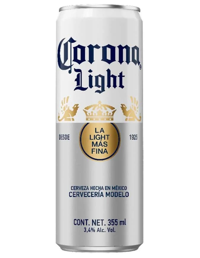 Corona Lata Light - Paquete 24 Latas de 355mL