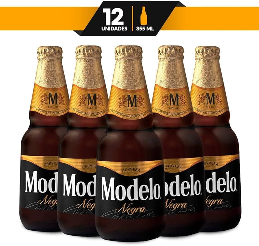 Negra Modelo Vidrio Retornable - Paquete 12 Botellas de 355mL