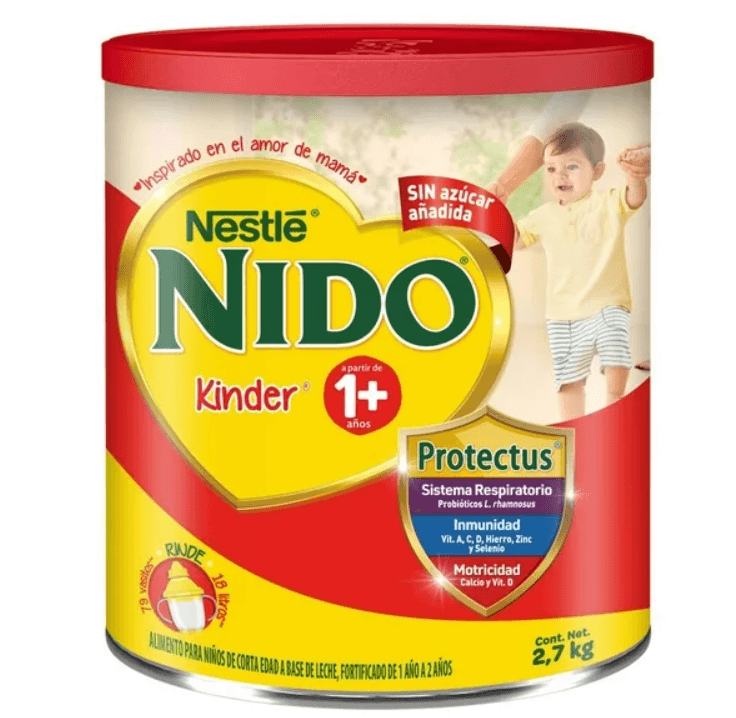 Leche en Polvo Nido Kinder - Lata 2.7 kg