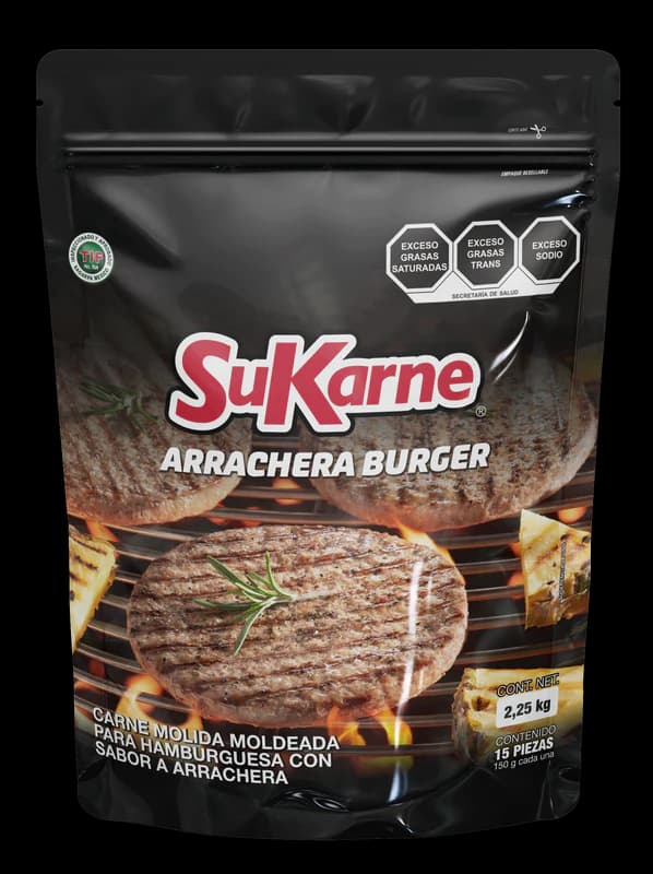 Hamburguesa Arrachera