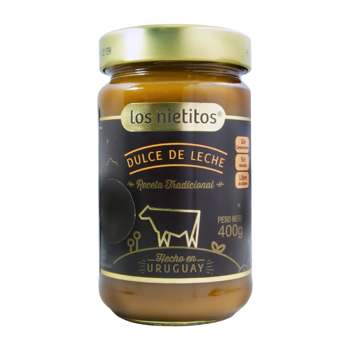 Dulce de Leche Receta Tradicional Los Nietitos - Frasco 400 g