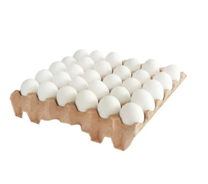 Caja De 180 Piezas De Huevo Blanco Chaparral