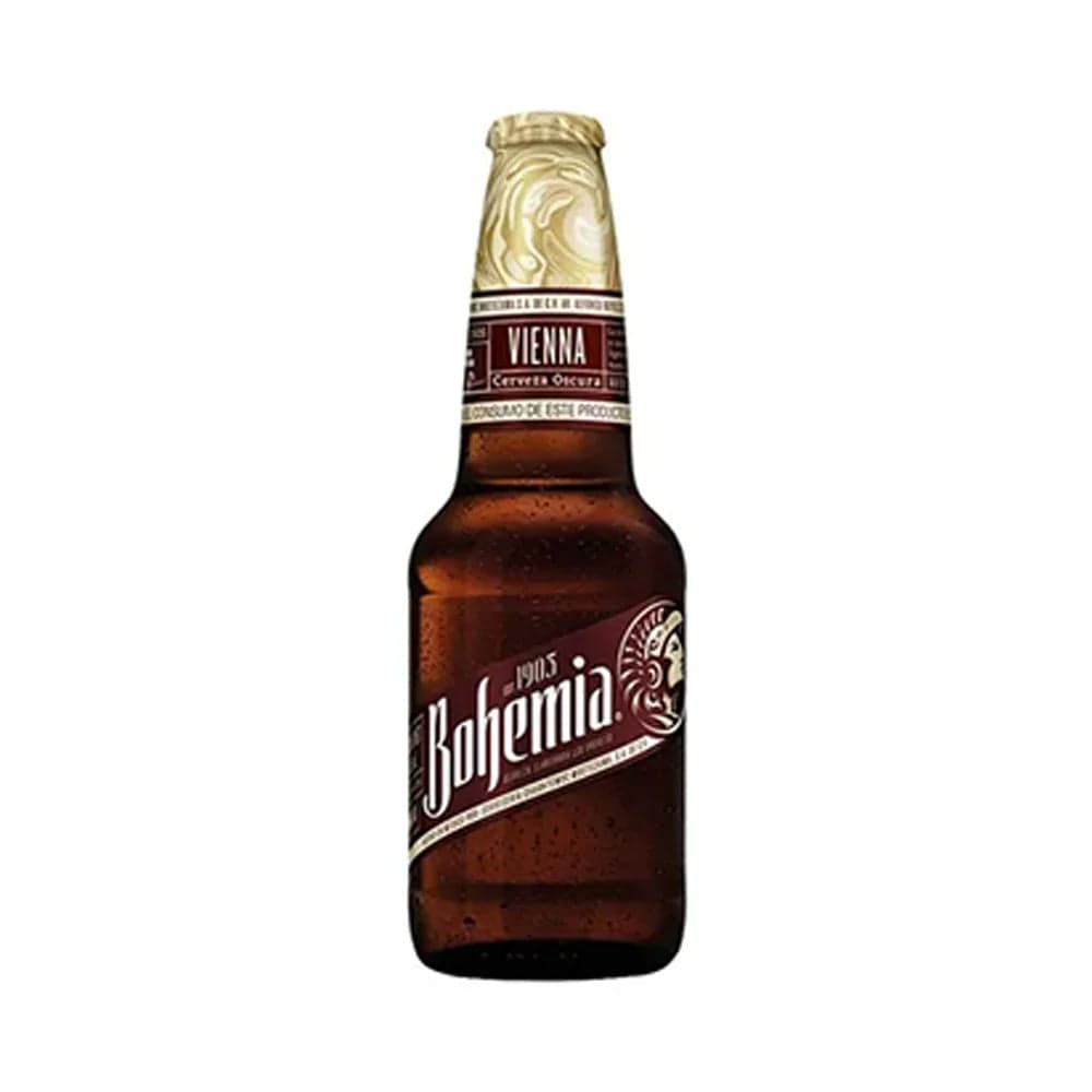 Cerveza Obscura Bohemia - Caja 24 Botellas de 355mL