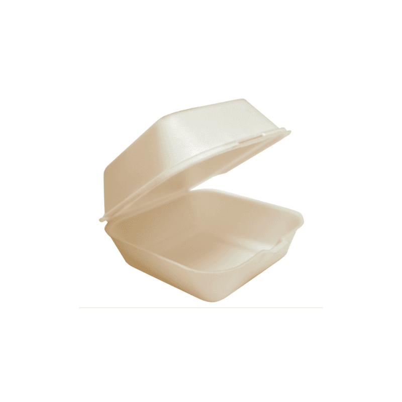 Contenedor Hamburguesero (Marca Variable) - Paquete 100 Piezas