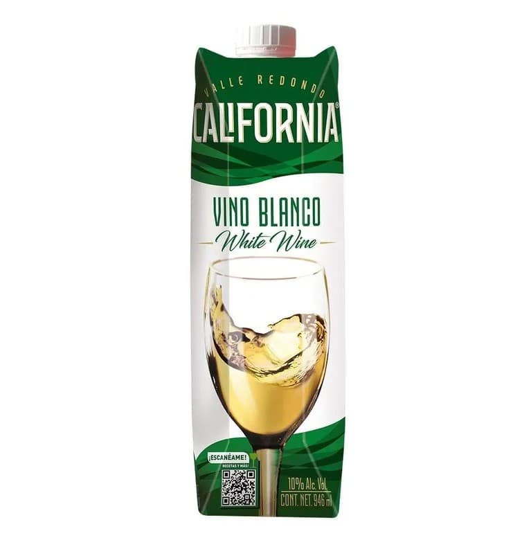 Vino Blanco California - Tetrapack 946 ml