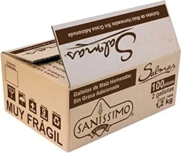 Salmas - Charola 6 Paquetes de 100 Piezas de 12g