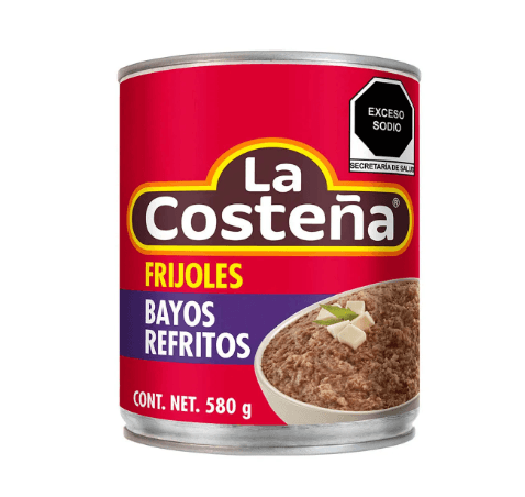 Frijoles Bayos Refritos La Costeña