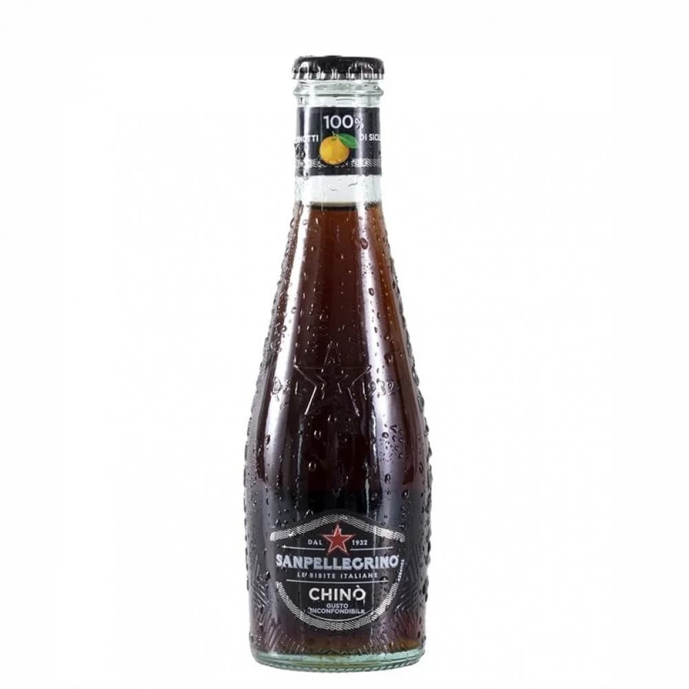 Chinotto San Pellegrino Vidrio - Caja 24 Botellas de 200ml