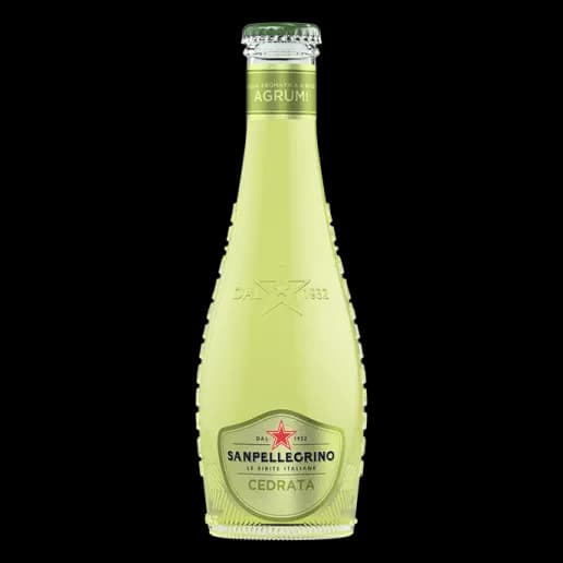 Cedrata San Pellegrino Vidrio - Caja 24 Botellas de 200ml