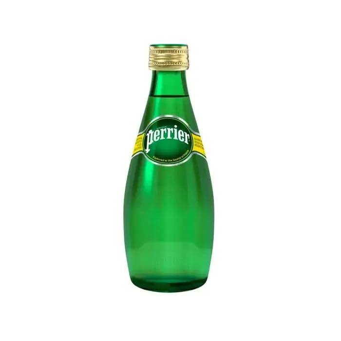 Agua Mineral Perrier Vidrio - Paquete 24 Botellas de 330 ml