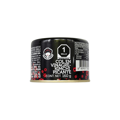 Col en Vinagre - Kimchi Picante Ajumma Republic - Lata 160 g