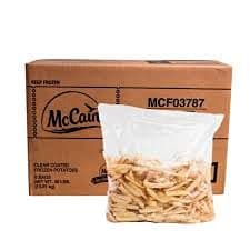 Papa Corte Recto con Doble Cobertura con Cáscara 3/8 Mccain