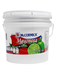 Mayonesa Roja McCormick - Cubeta 13 kg