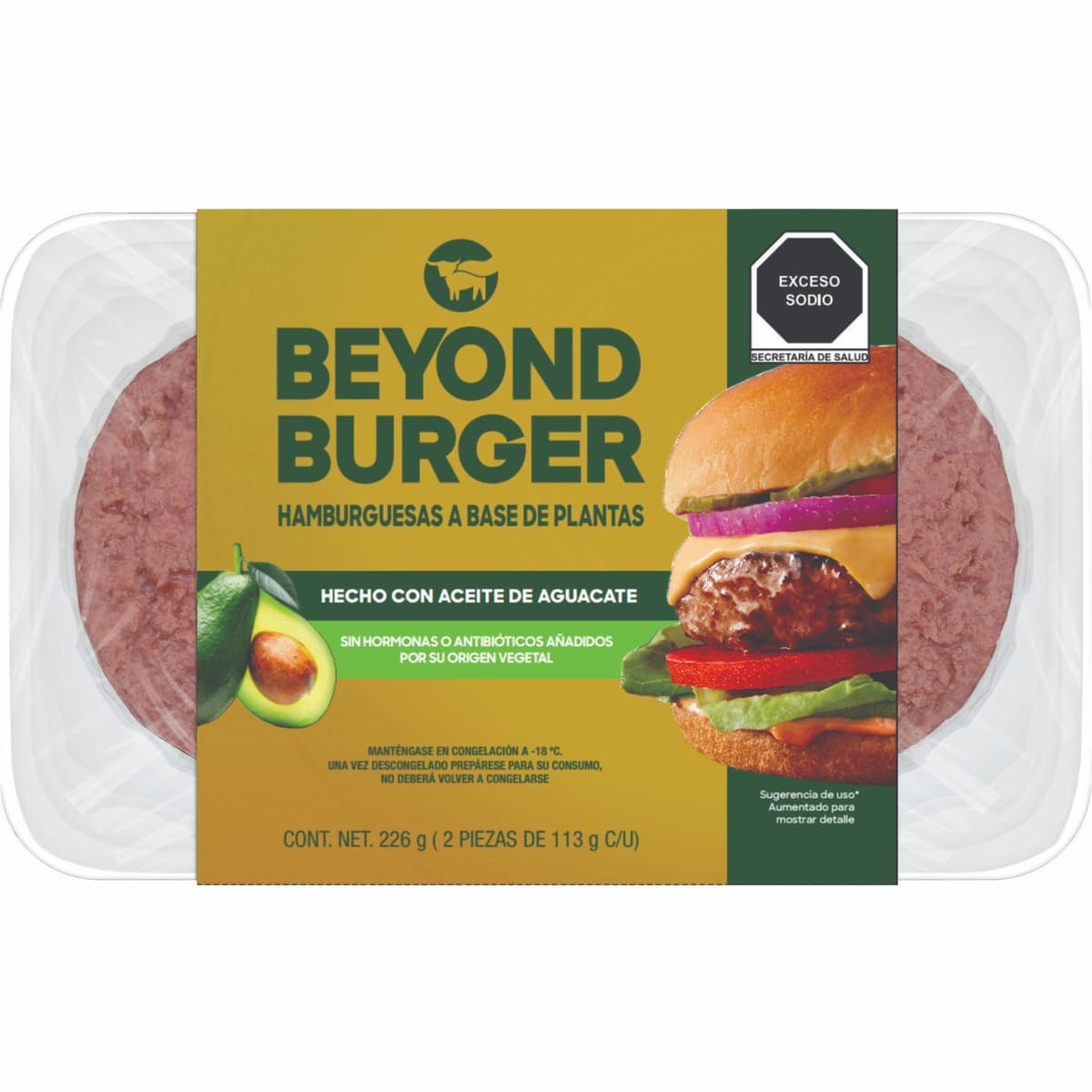 Carne para Hamburguesa Beyond - Caja 8 Paquetes de 226g