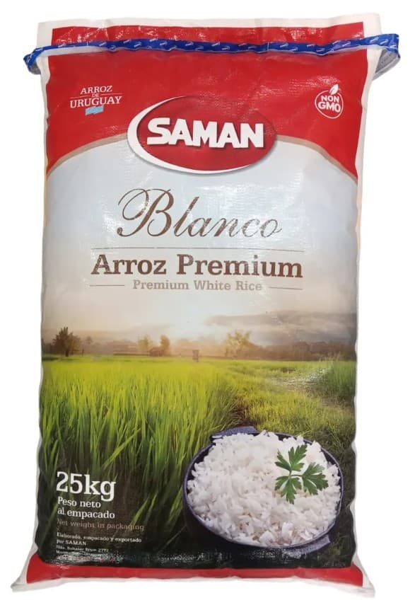 Arroz Saman Premium - Bulto 25 kg