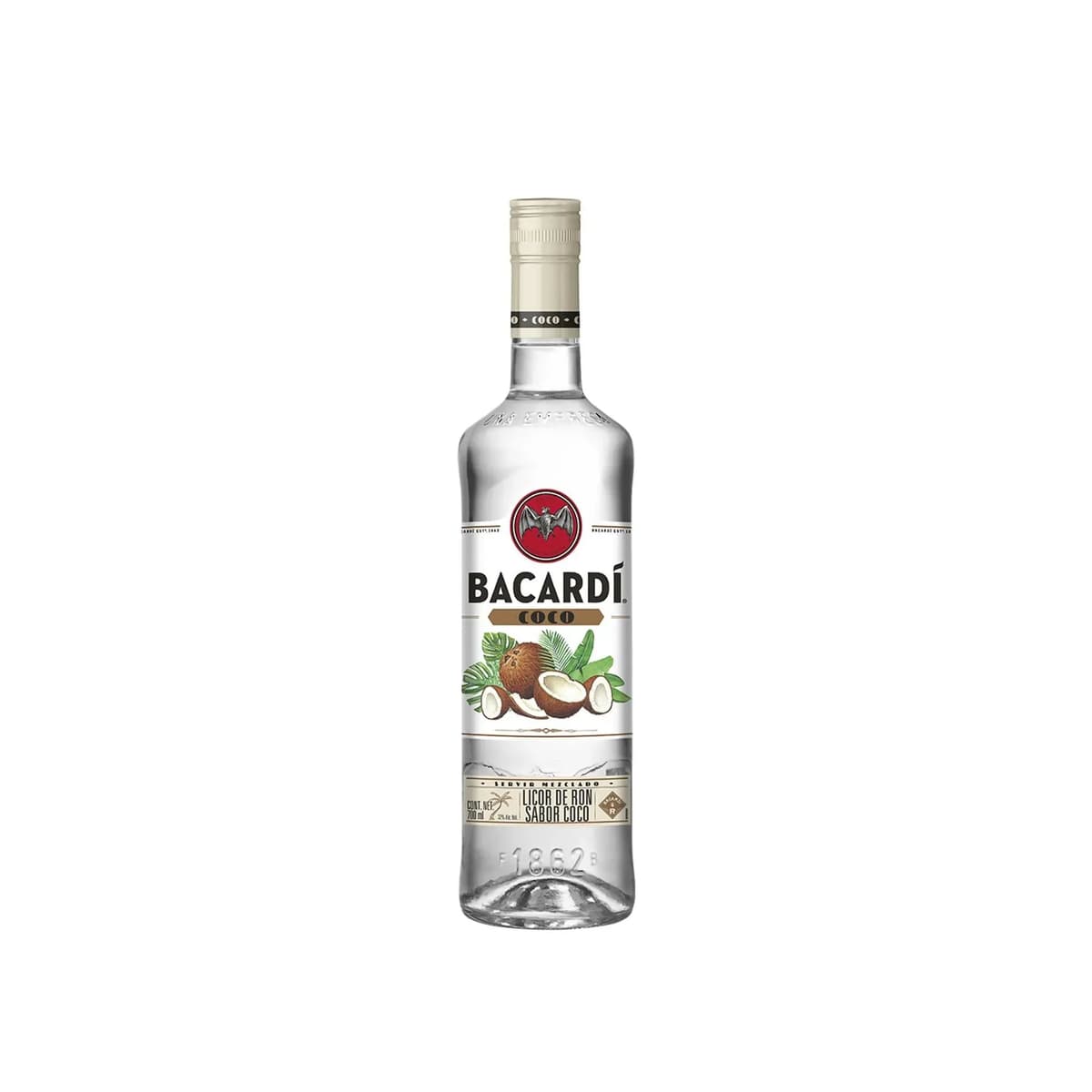 Licor Bacardi de Ron Coco - Botella 700 ml
