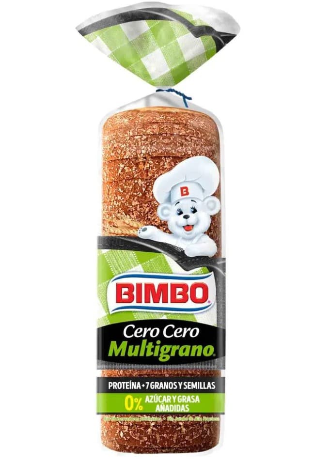 Pan Multigrano Cero Cero - Charola 6 Paquetes de 610g