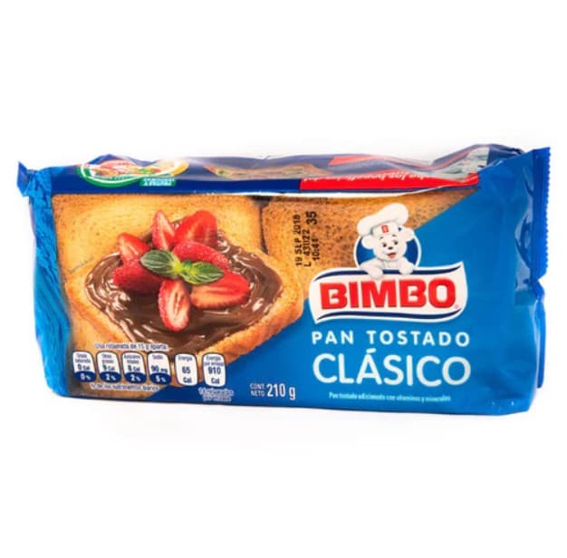 Pan Tostado Bimbo