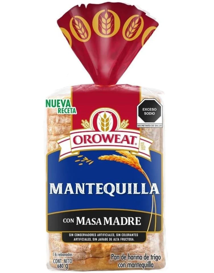 Pan Mantequilla Oroweat