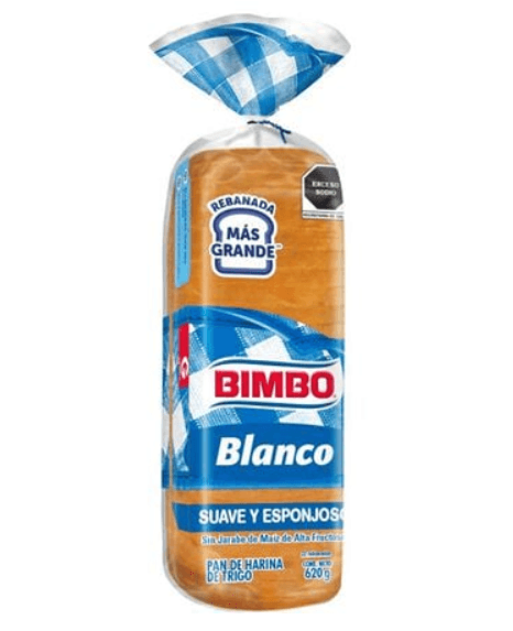 Pan Blanco Grande Bimbo