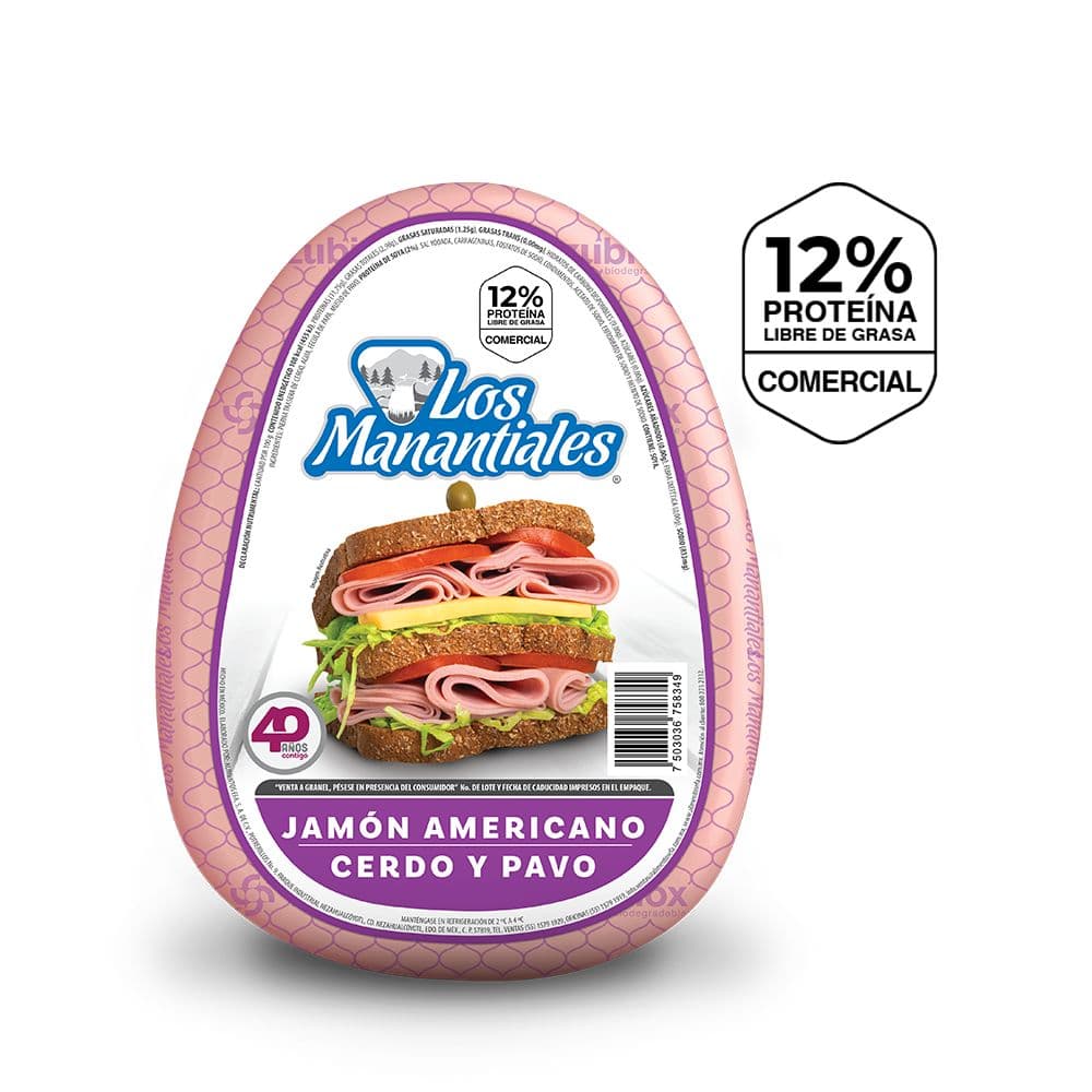 Jamón de Pierna Manantiales -