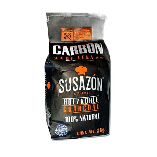 Carbón Vegetal Susazón - Bolsa 3 kg