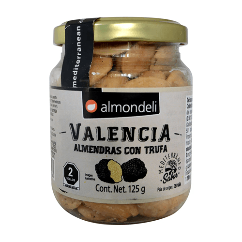 Almendra Valencia con Trufa Almondeli - Frasco 125 g