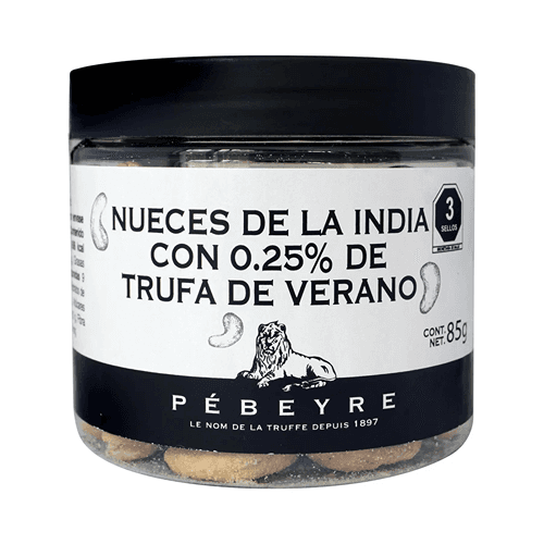 Nueces de La India con Trufa de Verano Pebeyre - Frasco 85 g