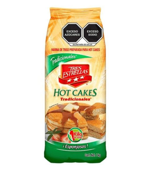 Harina Para Hot Cakes Tres Estrellas
