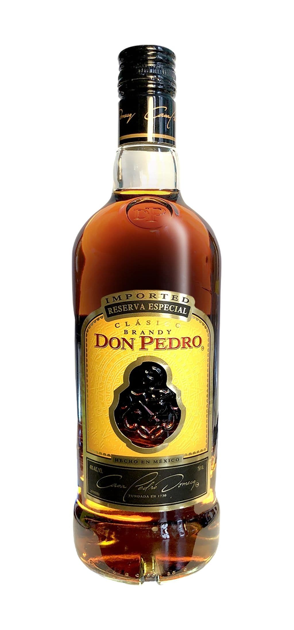 Brandy Don Pedro Gran Reserva - Botella 750 ml