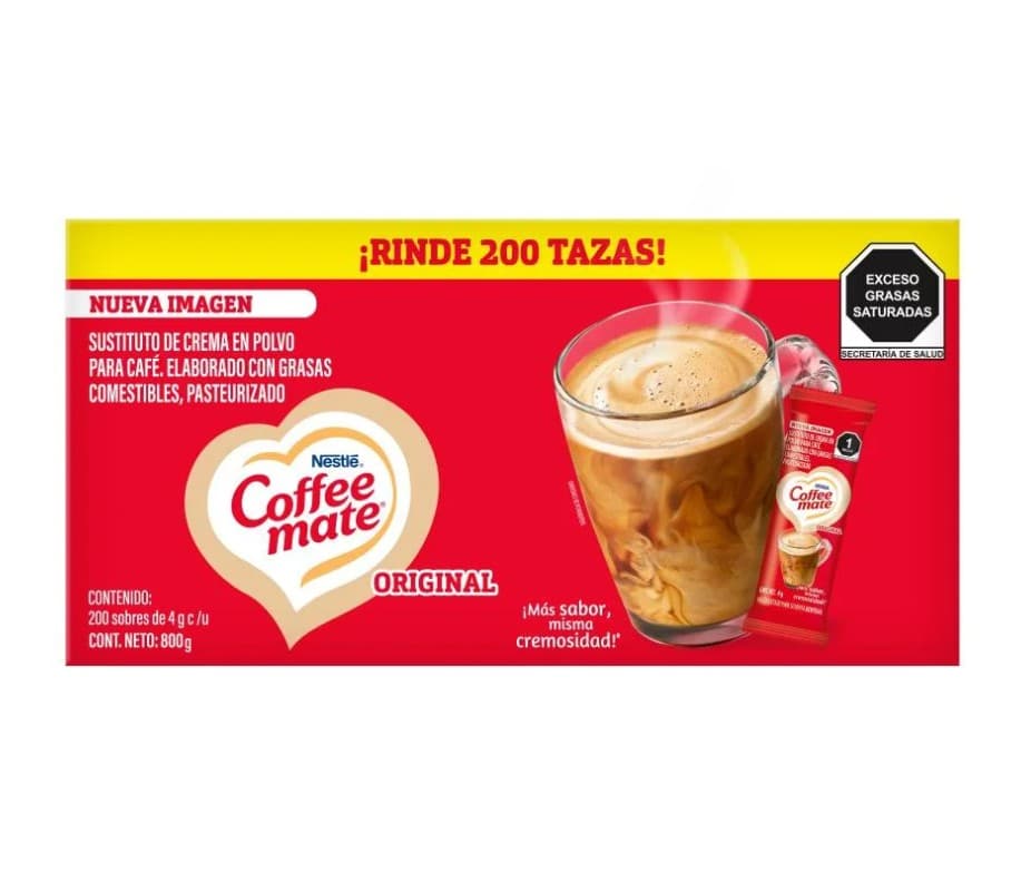 Coffe Mate - Caja 200 Sobres de 4g