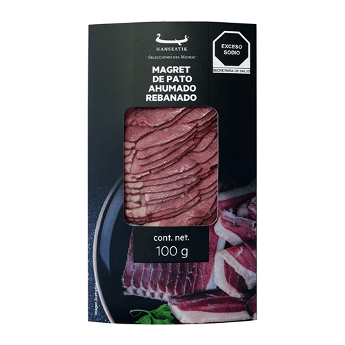 Magret de Pato Ahumado Entero Hanseatik - Paquete 100 g