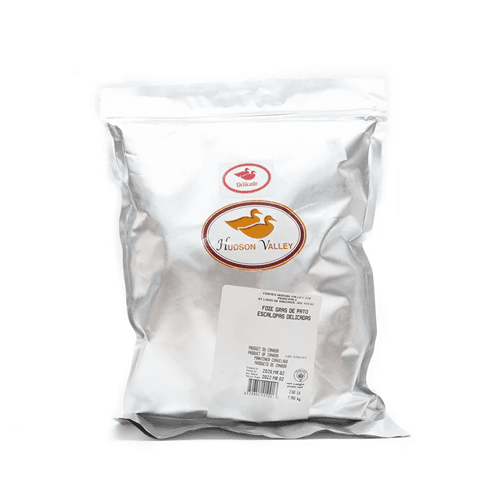 Escalopas de Foie Gras de Pato Hudson Valley - Paquete 30 Piezas ~30g