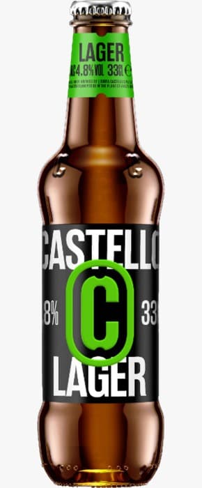Cerveza Birra Il Castello Lager - Caja 24 Latas de 330ml