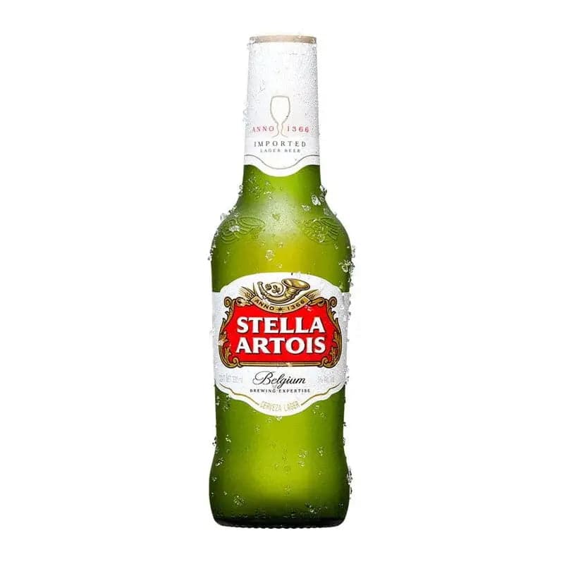 Cerveza Stella Artois Vidrio - Paquete 24 Botellas de 330 ml