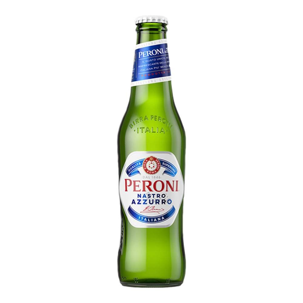 Cerveza Birra Peroni Nastro Azzurro - Caja 24 Latas de 330ml