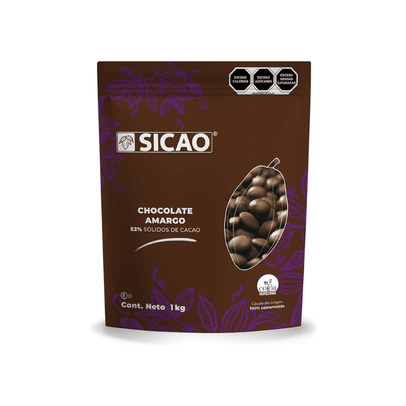 Chocolate Semi Amargo Sicao - Bolsa 1 kg