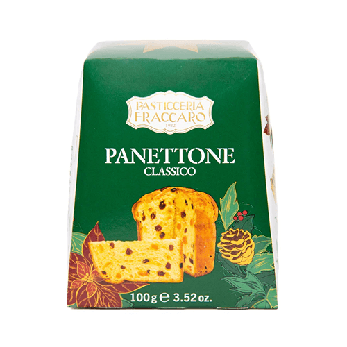 Mini Panettone Clásico Pasticceria Fraccaro - Caja 100 g