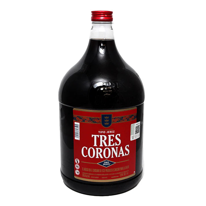 Licor de Jeréz Tres Coronas, Bote 4L