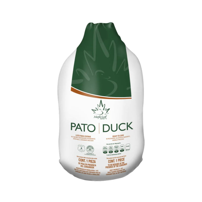 Pato Entero Congelado, Pieza ~2.15kg