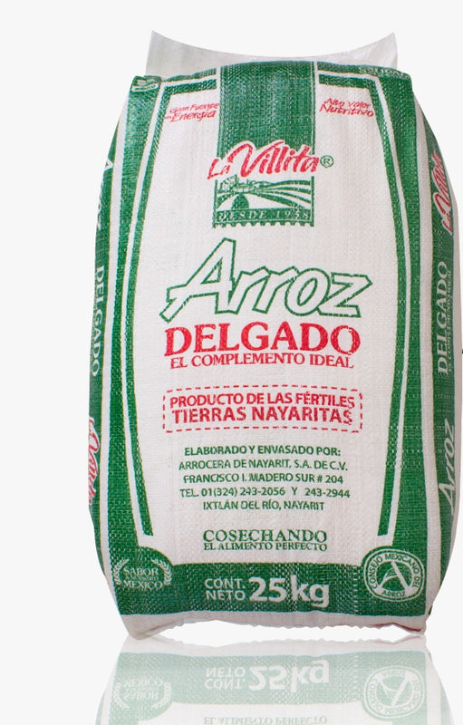 Arroz Delgado Al Minuto, Bulto 25kg