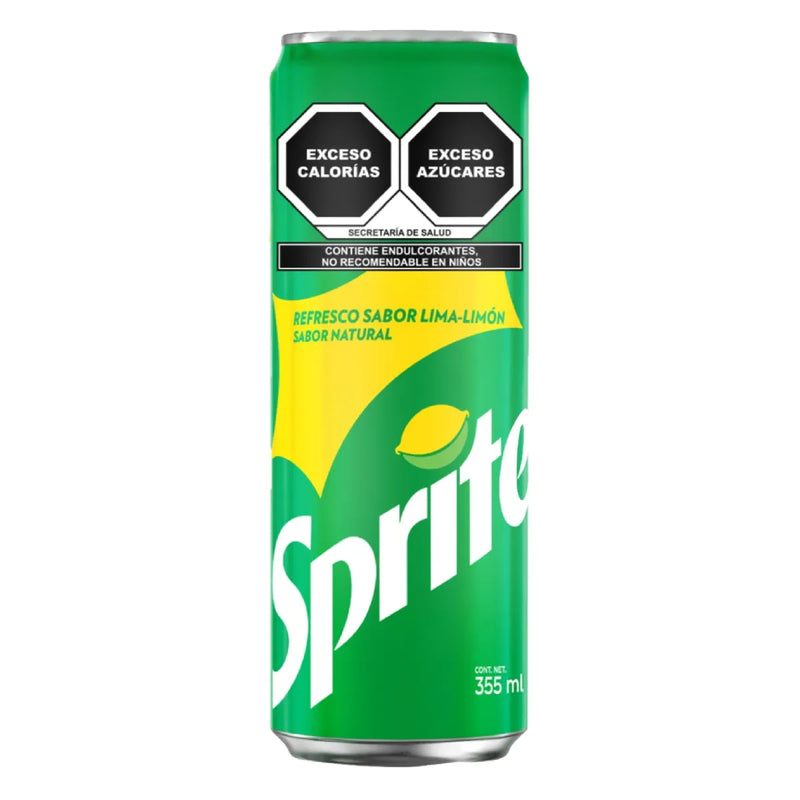 Refresco Sprite Lata 355mL, Caja de 12