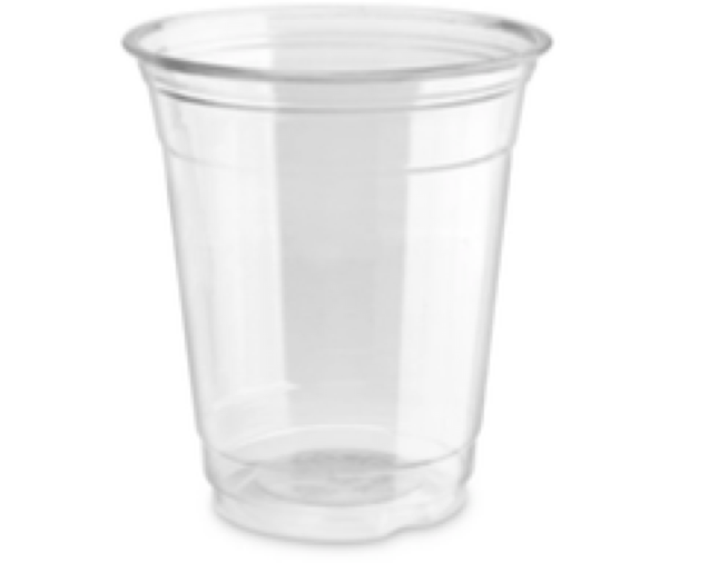 Vaso 16oz PET Cristalino, Caja 1000 Piezas