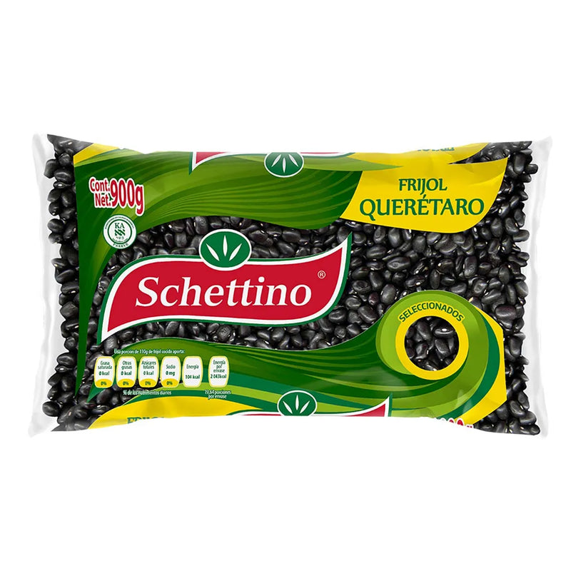 Frijol Negro Querétaro Schettino, Bolsa 1kg