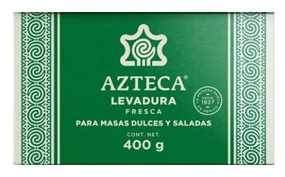 Levadura Fresca Azteca, Caja 400g